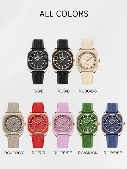 NAVIFORCE Elegant Watch For Women Fashion Quartz Wristwatch Woman Watches Ladies Festival Valentine's Day Gift Clock Reloj Mujer