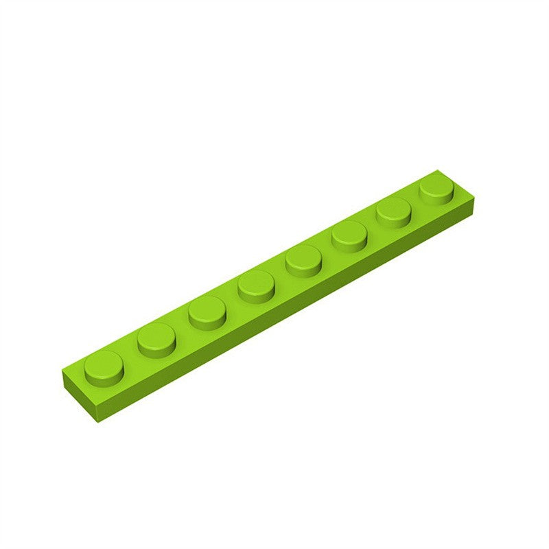 10 Peças Quebra-Cabeça Partícula 3460 Placa 1x8 Bloco de Montar Kit Pneu de Alta Tecnologia Placa de Luz de Prancha Brinquedos Presentes