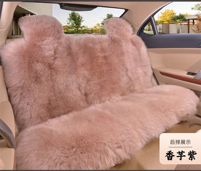 1 Peça Quente Pelúcia Capas de Assento de Carro Universal Longa Lã de Pelo Capa de Assento Dianteiro de Carro Protetor Almofada Tapete para Acessórios de Carro Almofada de Assento de Carro