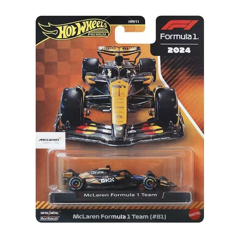 Hot wheels Premium 2025 NEW Formula F1 FW46 Racing Diecast Cars Model Mclaren KICK Sauber Williams Team 1:64 Model Alloy Vehicle