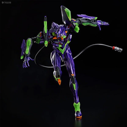 Bandai Genuíno RG EVANGELION UNIDADE-00/01/02/03/04/06/08a CONJUNTO DE ARMAS Anime Boneco de Ação Modelo de Montagem Colecionável Brinquedos Infantis