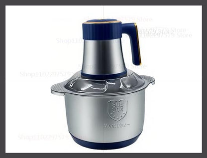 Moedor de Carne Elétrico Processador de Alimentos Aço Inoxidável 304 Multiuso Picador de Legumes Liquidificador de Papinha de Bebê Utensílio de Cozinha