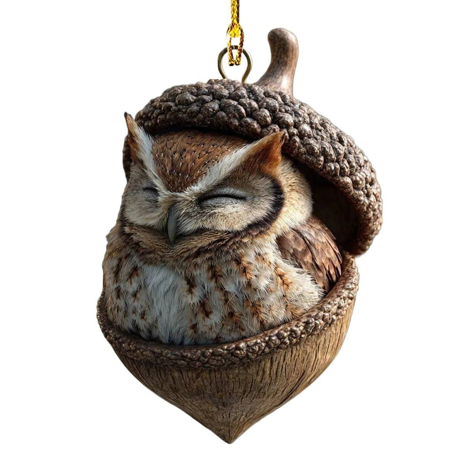 Acrylic Xmas Tree Decorations 2D Animal Ornament Pendant Cute Animal Rustic Seasonal Decor For Tree Window Christmas Present