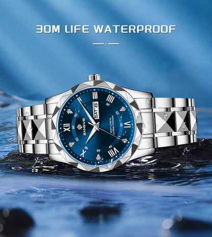 BANGWEI Woman Watch Luxury Elagant Classic Fashion ClockBusiness Casual Date Stainless Waterproof Luminous Quartz Ladies Watches