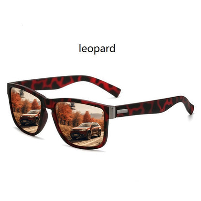 4 PCS Fashion Vintage Pattern Square Sunglasses Men Women Fishing Driving Man Luxury Brand Designer Sun Glasses UV400 Eyewear ?