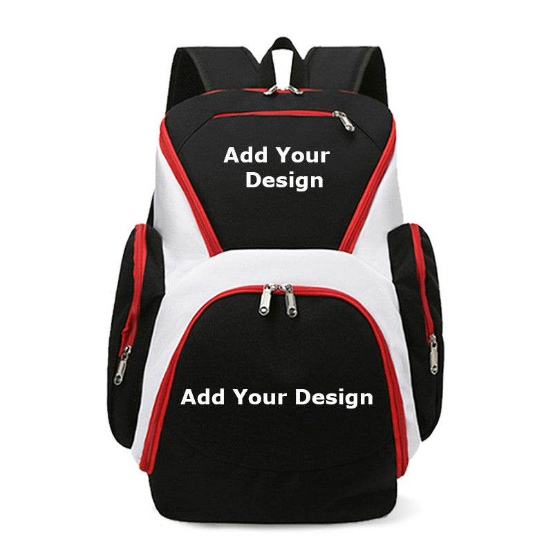 Custom Team Basketball Backpack Personalized Sports Bag with Free Logo Name Professional Gear Backpack for Players Training