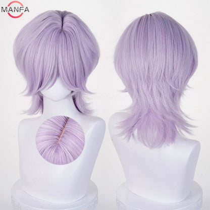 Current fashion trend music singer team role-playing wig Heat Resistant Synthetic Hair Anime Wigs +Wig Cap