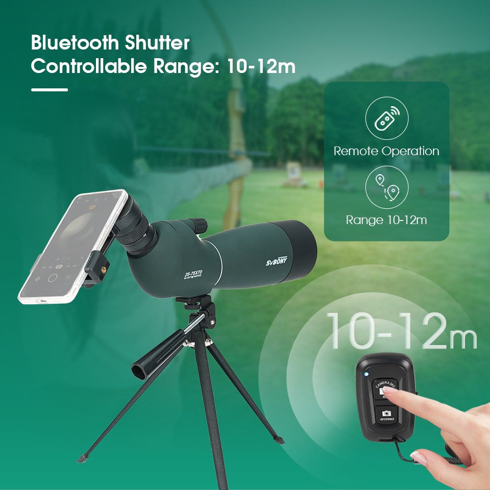 Svbony SV28plus 50/60/70mm Luneta Terrestre Telescópio Zoom Potente Longo Alcance Prisma PORRO Adequado para Tiro ao Alvo Arco e Flecha