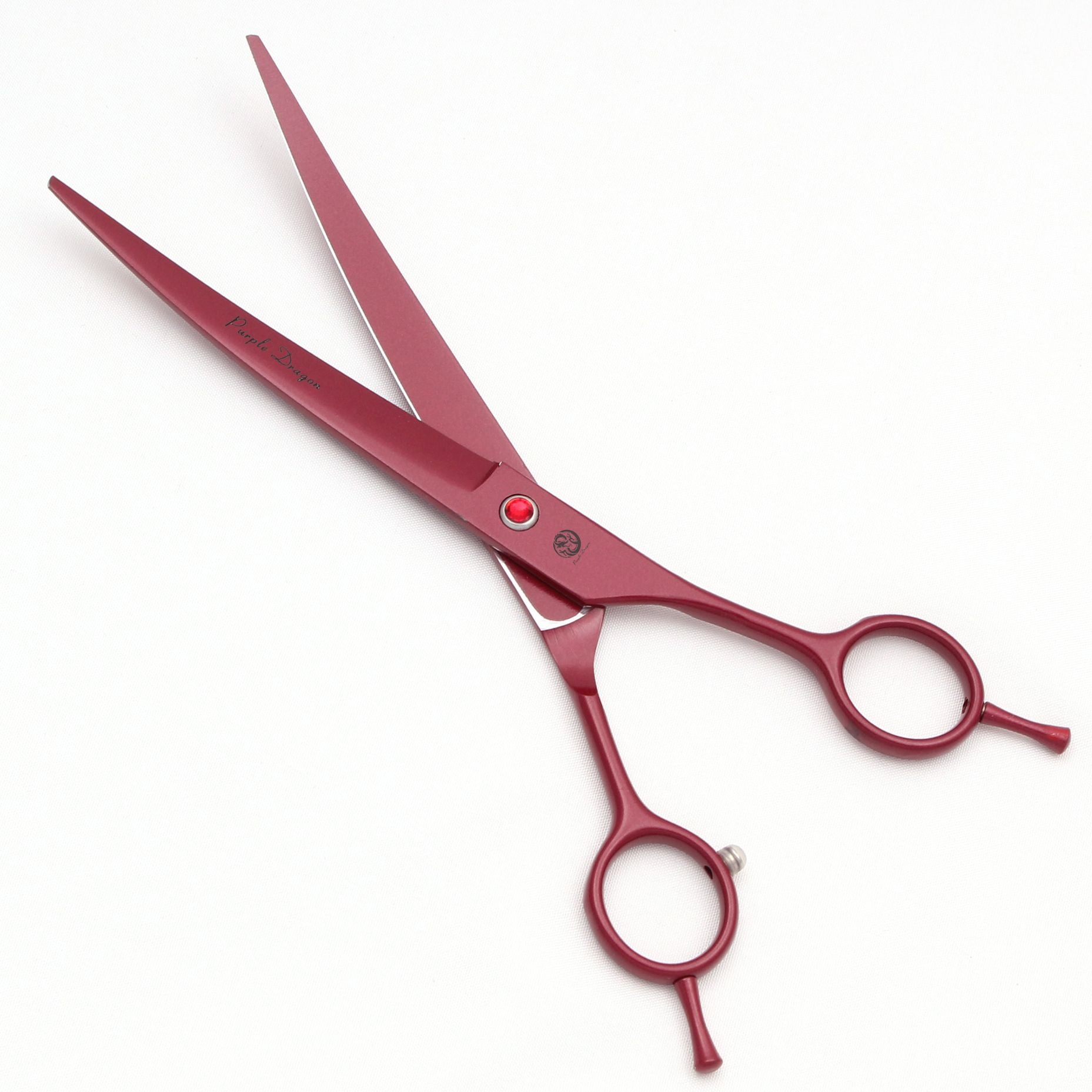 Dog Grooming Scissors Professional Stainless 7.5" Pet Hairdressing Scissors Dog Curved Scissors Thinning Shears Color Comb Z3088