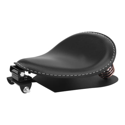 Suporte de Assento Solo para Motocicleta com Assento de Mola para Harley Custom Chopper Bobber Honda Yamaha Kawasaki Suzuki Universal