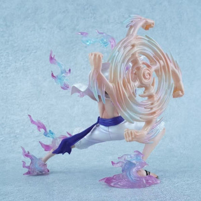 18cm Anime One Piece Figure Shake Hands Nika Luffy Action Figures Pvc Statue Desktop Ornamen Collection Model Toys Gift