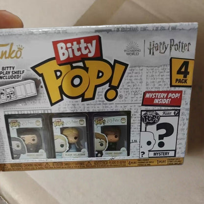 Funko Bitty Pop Harry Potter Series Caixa Surpresa Hagrid Hermione 4 Pack Mini Figura de Vinil Colecionável Edição Limitada Modelo Brinquedo Presente