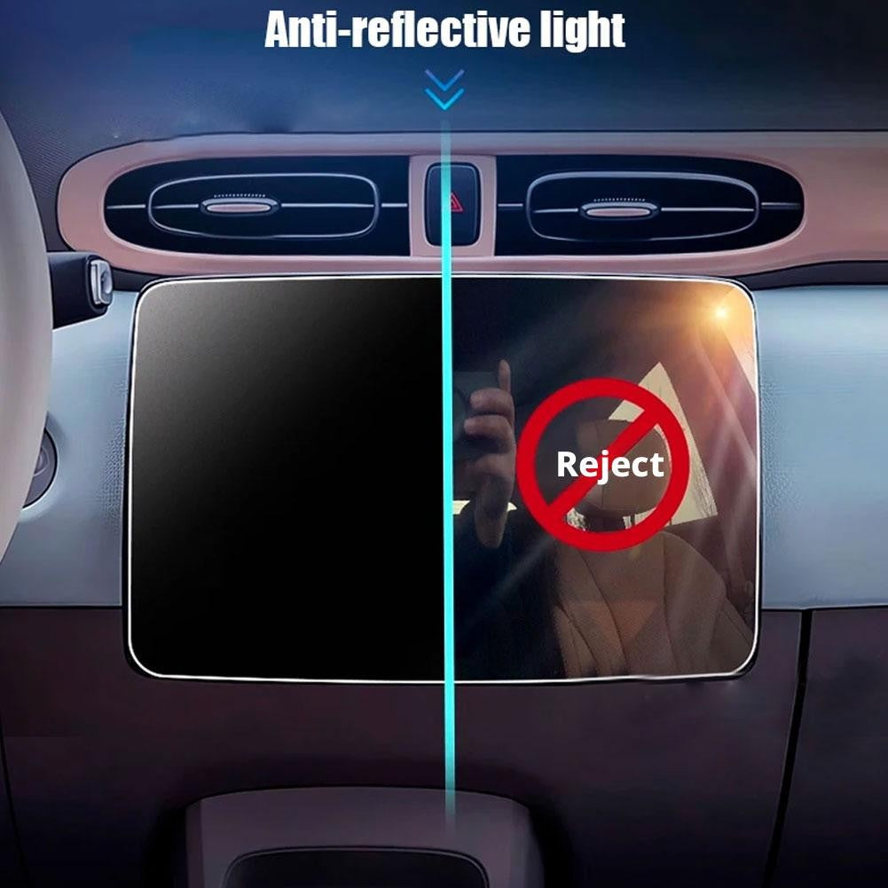 Para Leapmotor T03 2024 2025 2026 Carro Fosco Vidro Temperado Protetor de luz Antirreflexo Anti-impressão digital Acessórios Parafusos J2P1