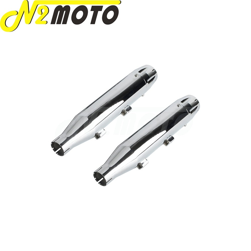 Chrome Exhaust System Motorcycle Muffler Exhaust Pipe For Harley Sportster Superlow XL1200T XL883L Iron XL883N 72 48 XL1200 V X