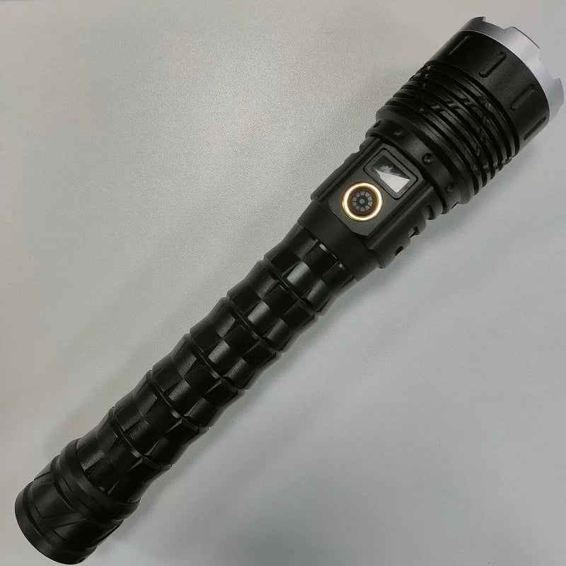 10000mAh High Power LED Flashlight Long Range 5000M Rechargeable Tactical Torch Ultra Powerful Outdoor Hand Lamp Camping Lantern
