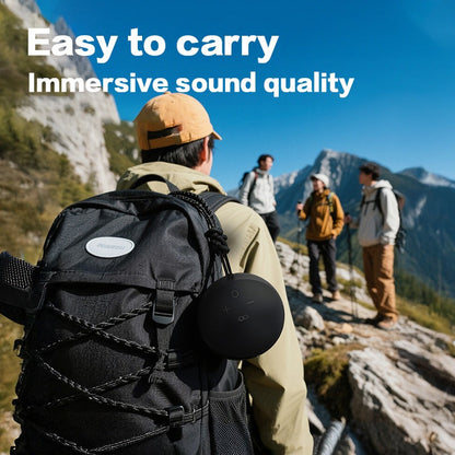 Alaxe Bluetooth Speaker Subwoofer: alto-falante compacto e potente para ambientes externos e internos com som de alta qualidade e design mini para mesa.