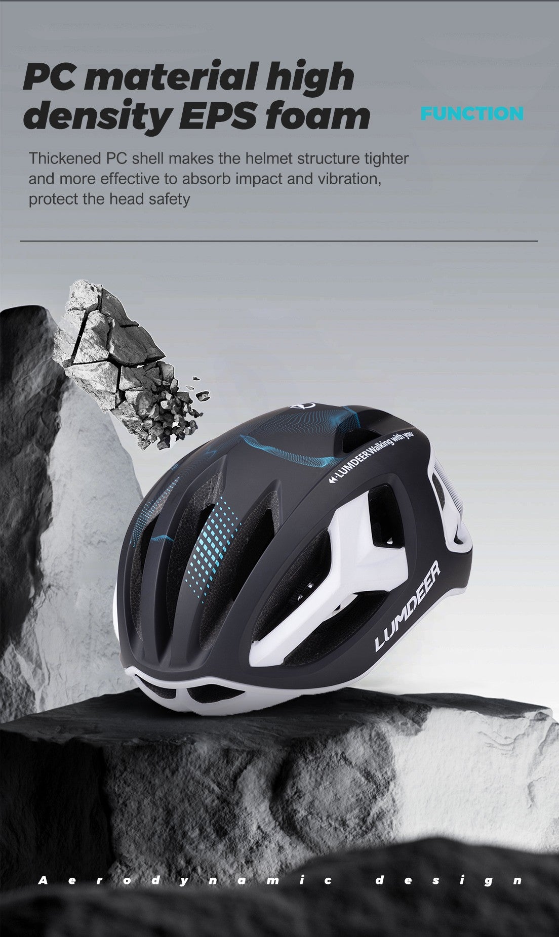 Capacete de bicicleta ultraleve e respirável Eastinear, para homens e mulheres, para esportes ao ar livre, com luz traseira magnética