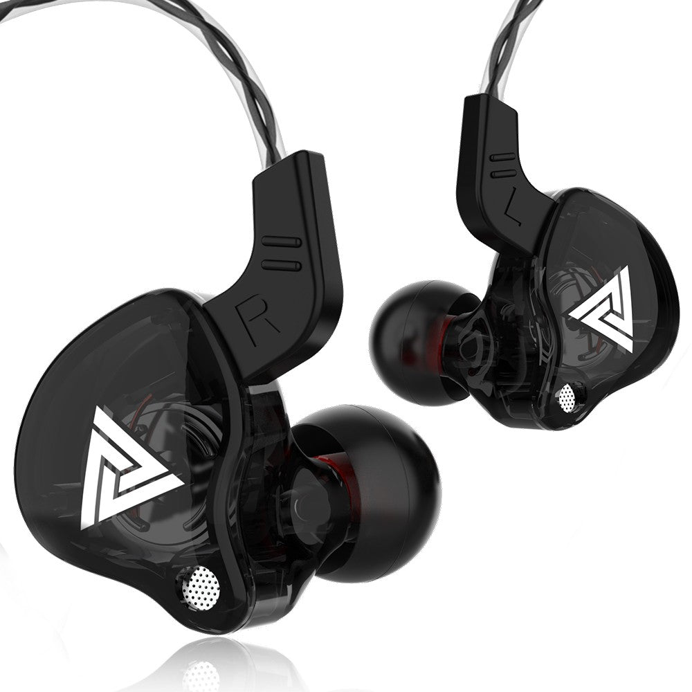 Newest QKZ AK6 Series 3.5mm In-Ear Earphone with Box Game Headset HIFI Bass Noise Cancelling Earbuds With Mic