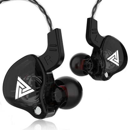 Newest QKZ AK6 Series 3.5mm In-Ear Earphone with Box Game Headset HIFI Bass Noise Cancelling Earbuds With Mic