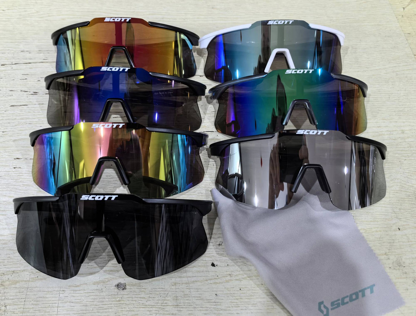 Men's and women's outdoor sports cycling glasses, UV400 protection, cycling, driving, travel sunglasses in 7 colors