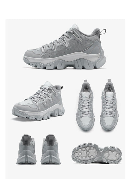 Xtep Chuanxing lite Cotton Shoes For Men 2024 Autumn Comfortable Casual Shoes Trendy Retro Soft Sneakers 876319370006