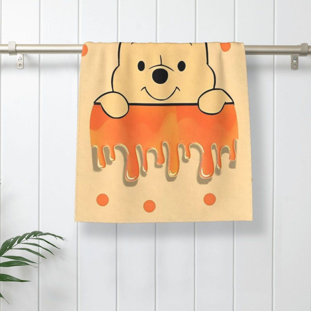 Winnie The Pooh Bear Piglet Merch Towel for Beach New Summer Microfiber Shower Towel No Sand Quick-Dry Surf Towels