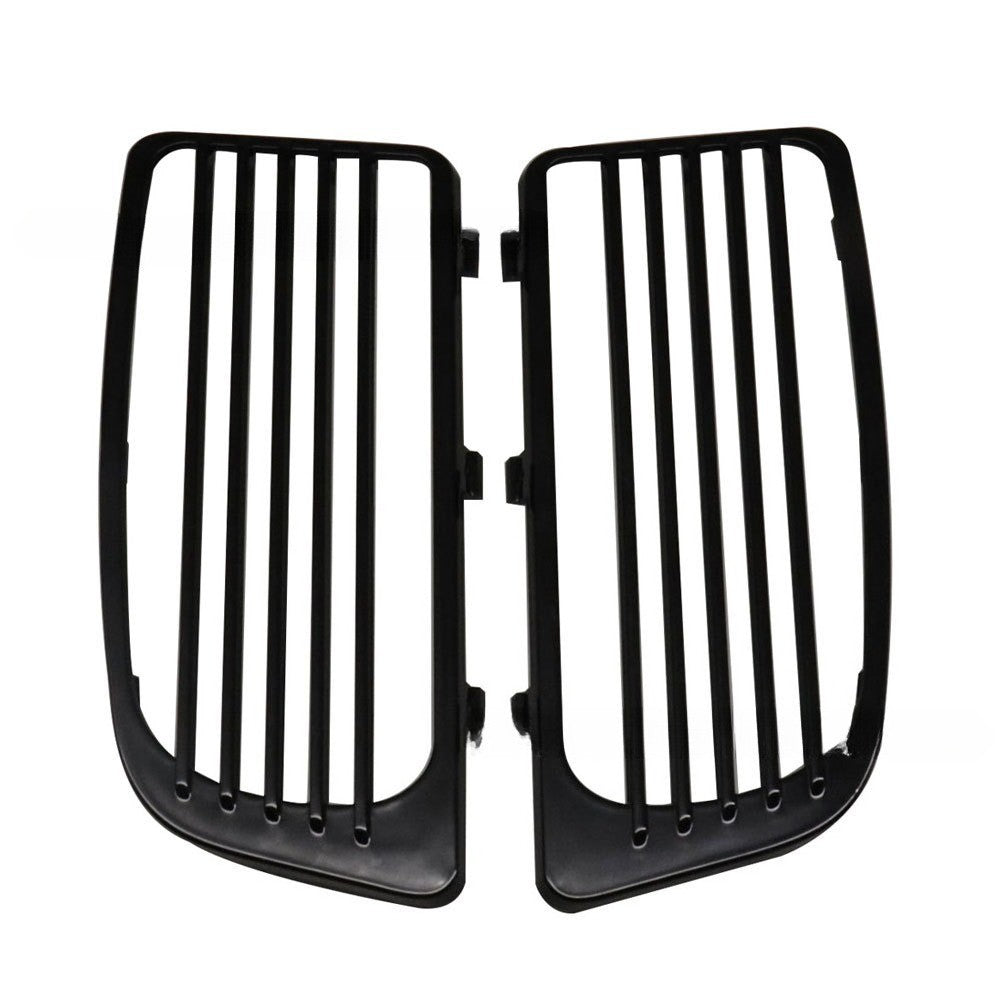 Grade do Radiador da Motocicleta Carenagem Inferior Grades Laterais Tampa de Acabamento para Harley Touring CVO Electra Road Street Tri Glide Ultra Low FLHTKL