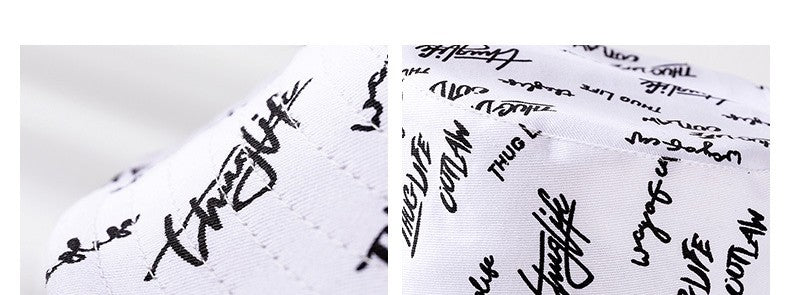 Bucket Hats For Men Women Korean Style Print Cap Panama Hat Sandbeach Sunhat Fishing Hat Fisherman Cap for Hip Hop Bob Gorro