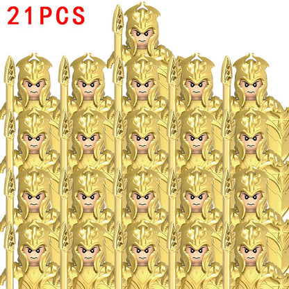 Lord of the Rings Elfos Orcs Exército Anões Rohan Mini Bonecos de Ação Blocos de Montar Brinquedos para Crianças Presente de Aniversário