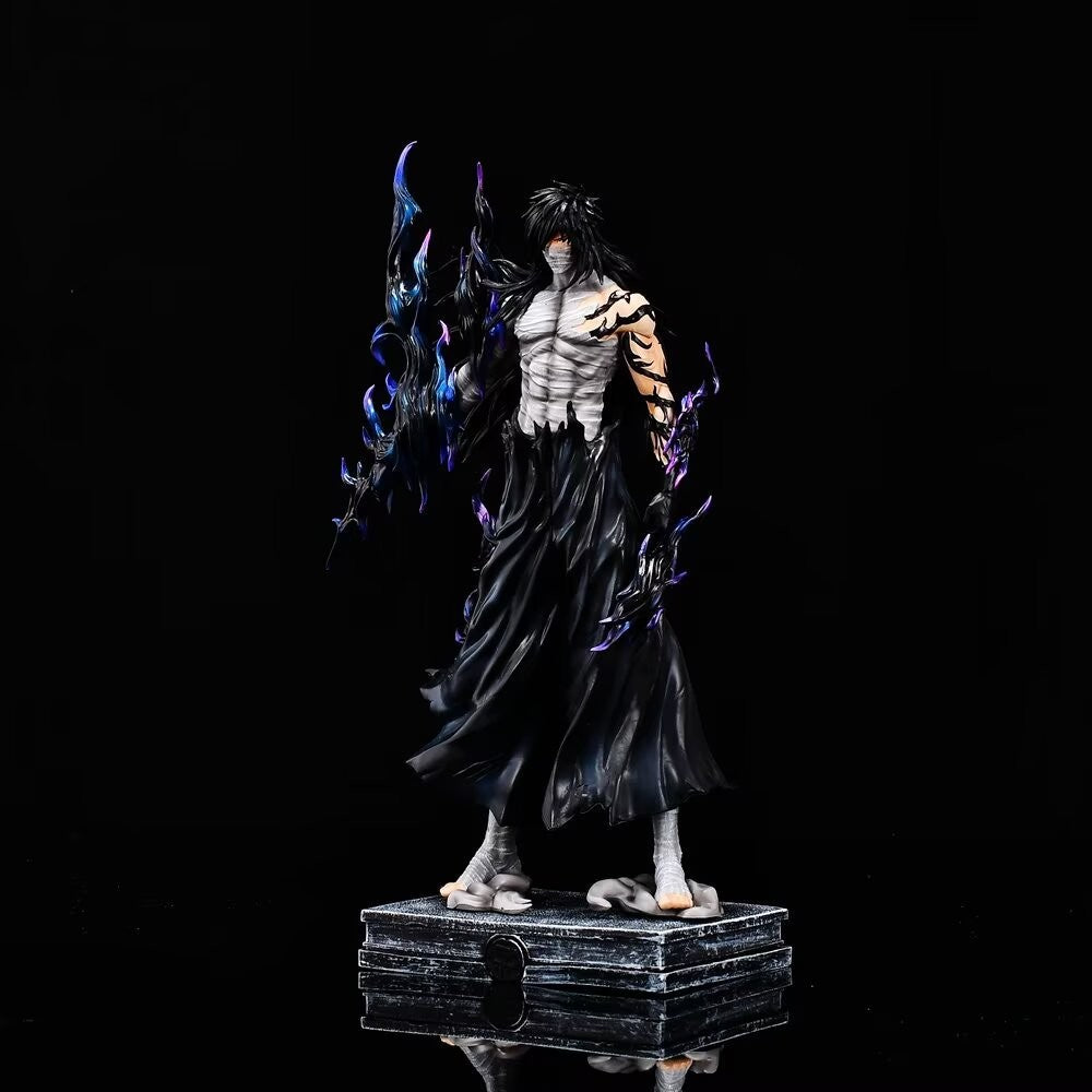 31-33cm Bleach Kurosaki Ichigo Duas Formas Grande Figura de Anime Modelo Estátua Coleção de Meninos Decoração de Mesa Ornamentos Brinquedos Presentes