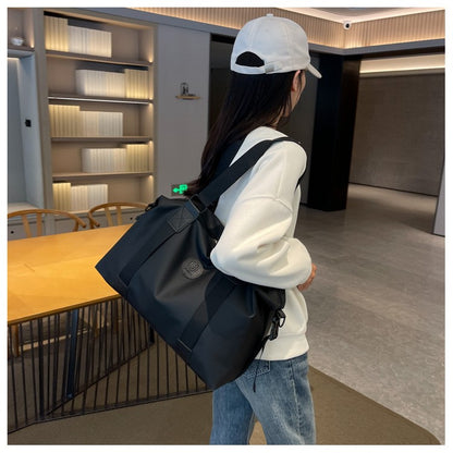 Travel bag Men's and women's tote bag Large capacity travel duffel Yoga exercise  Oxford cloth waterproof fitness bag