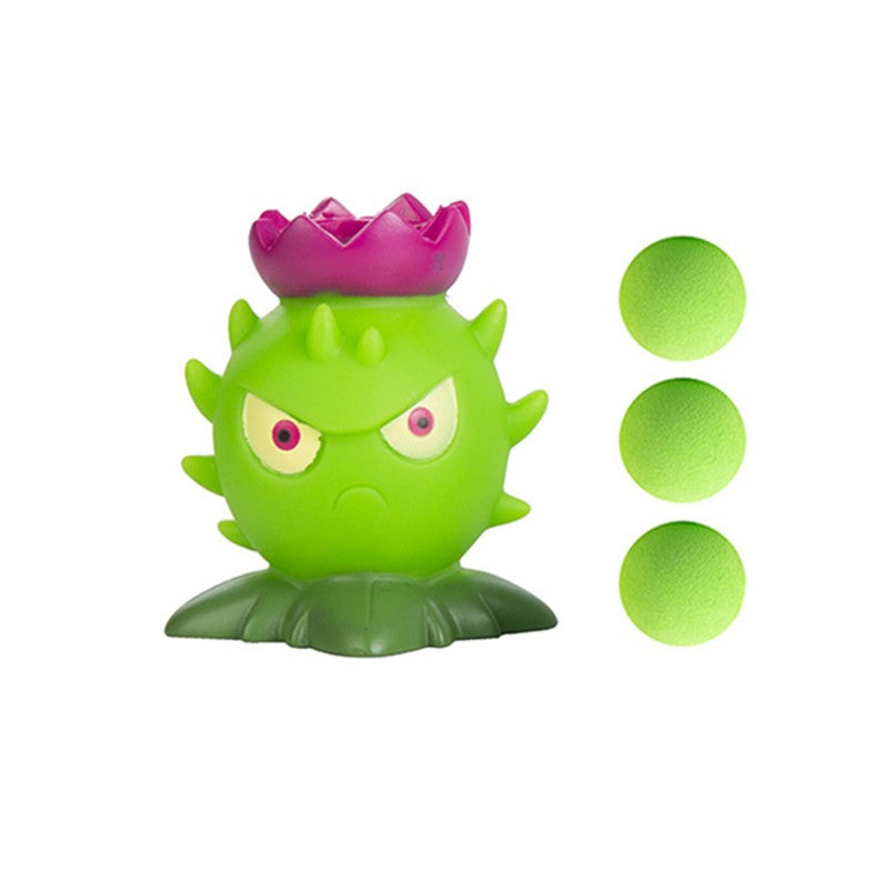 Plantas vs Zumbis Anime Bonecos de Ação Disparervilha Obstáculo Zumbi Pirata Figura de Ação Modelo de Cola Dura Jogo de Batalha Presente Infantil