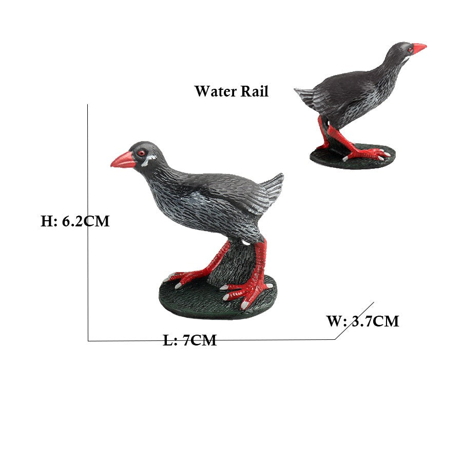 Coruja Flamingo Peru Tucano Seahawk Modelo Animais Estatuetas Plástico Pássaro Brinquedo Boneco de Ação Aventuras na Selva Presentes para Crianças Zoológico da Floresta