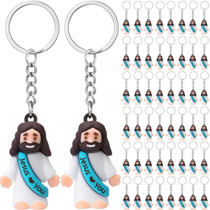 20-200PCS Little Jesus Figures Mini Jesus Figurines in Bulk Hide and Seek Religious Party Favor Sunday School Easter Egg Stuffer