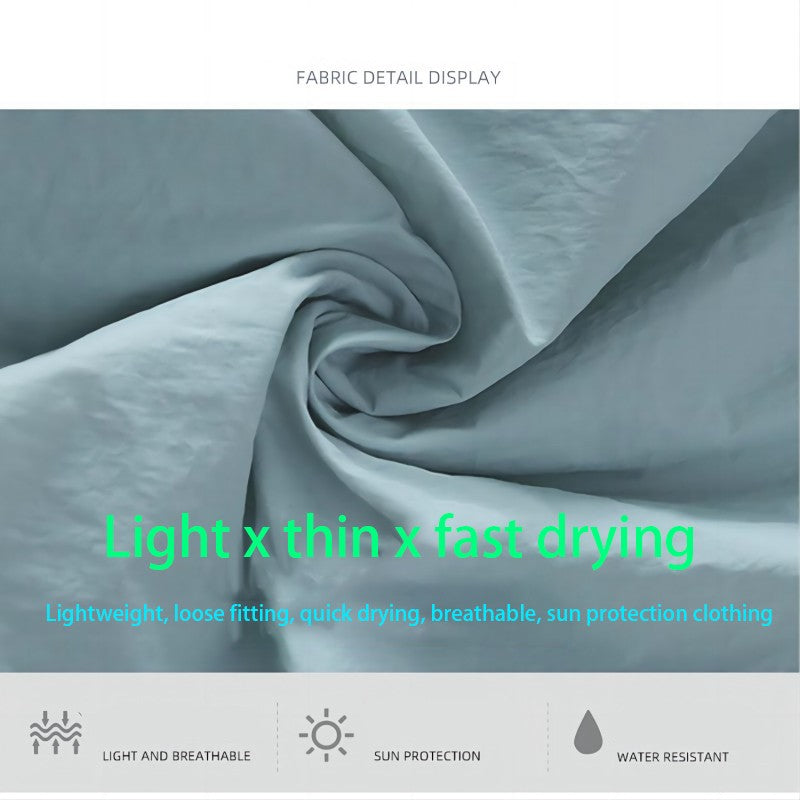 Camping Rain Jacket Men Women Waterproof Sun Protection Clothing Fishing Hunting Clothes Quick Dry Skin Windbreaker With Pocket