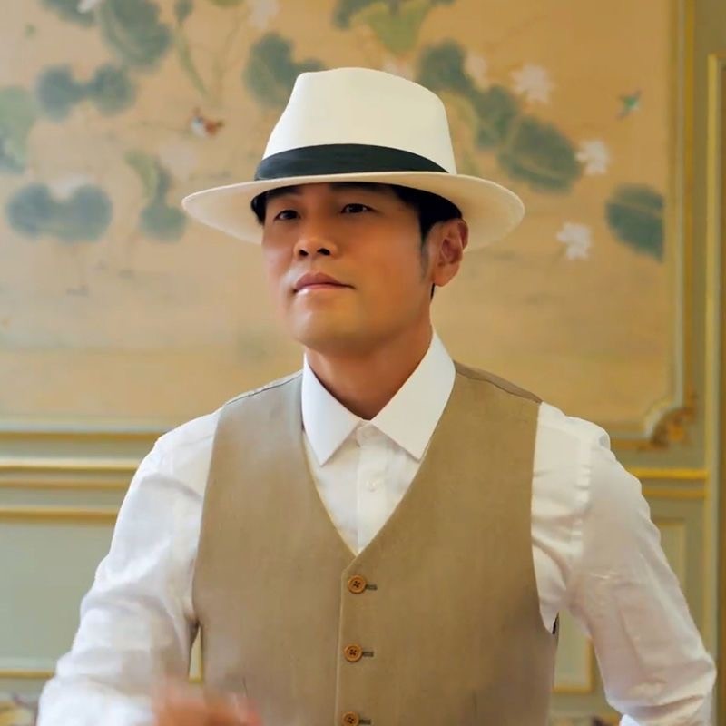 Extra Large Panama Straw Hat Summer Wide Brim UV Protection Adjustable Beach Sun Hat for Women Men Travel