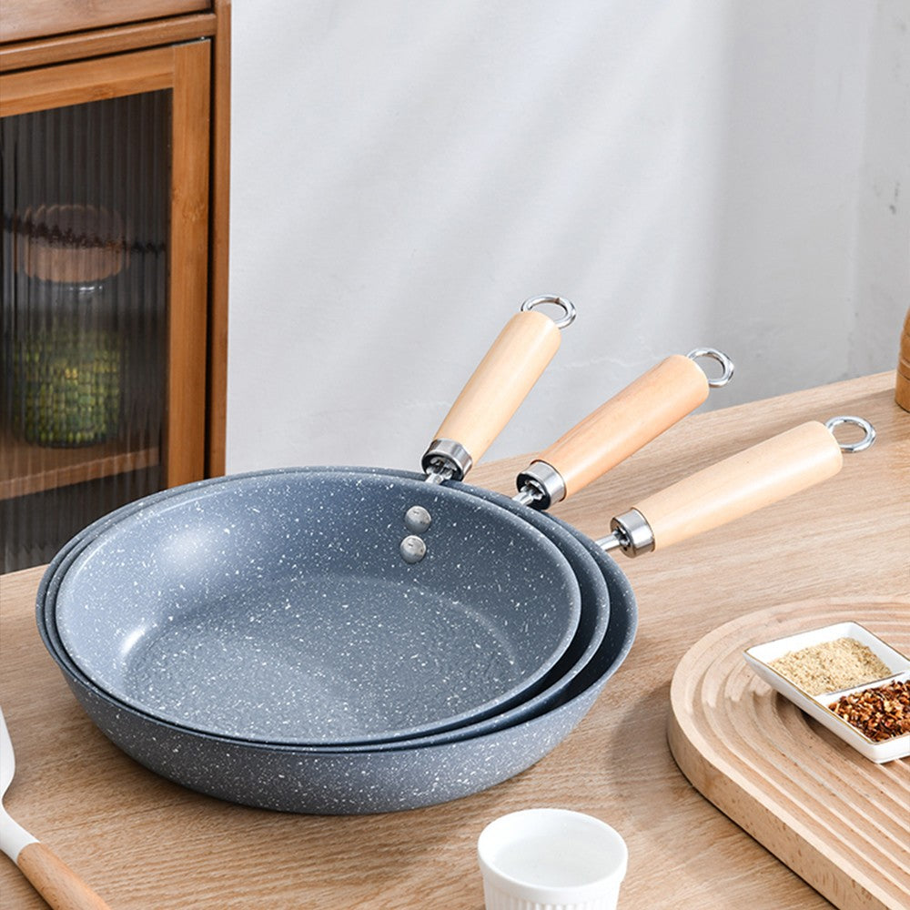Frigideira Antiaderente de 26cm/28cm/30cm Wok para Casa, Bife, Ovo, Grelha, Fogão a Gás e Indução, Panela de Cozinha, Frigideira para Panquecas, Panela de Cozimento