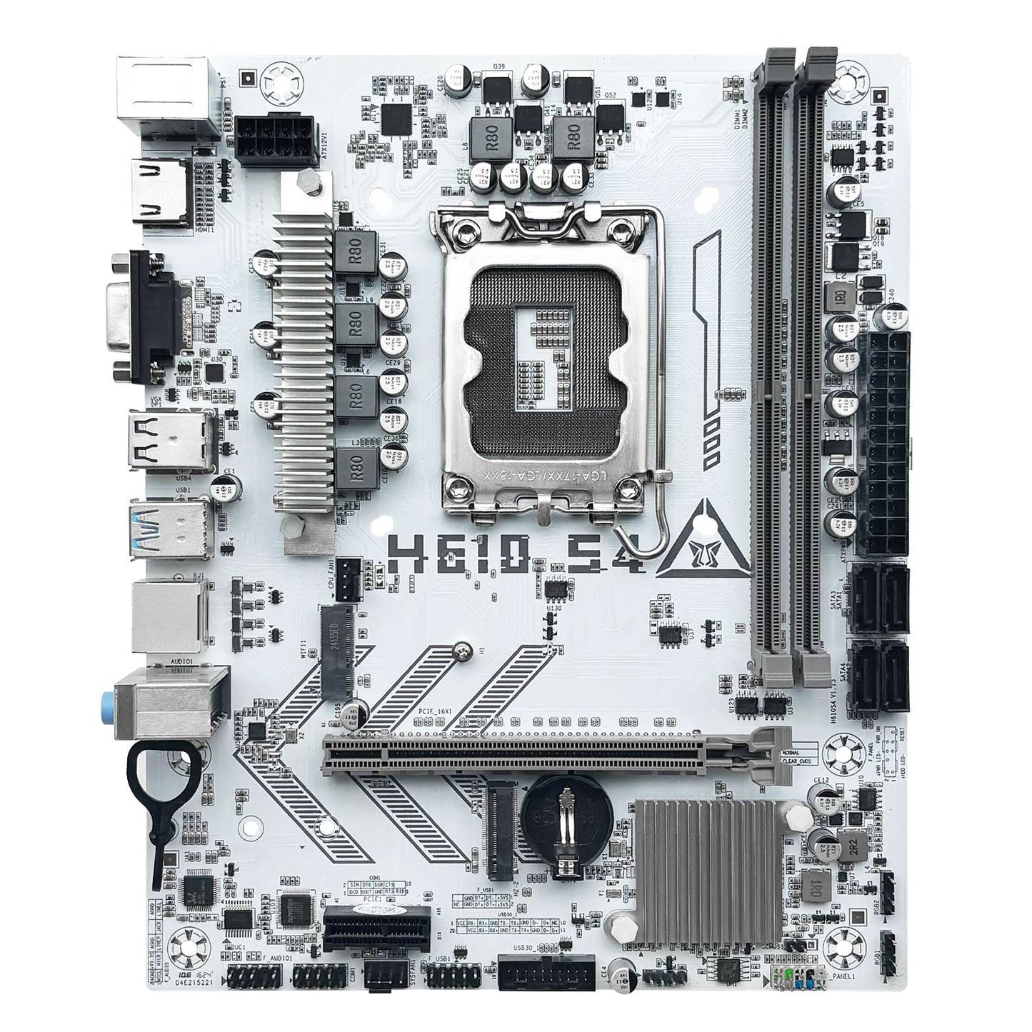 Placa-mãe MACHINIST H610 S4 LGA 1700 suporte Intel Core 12/13/14 geração I3, I5 CPU DDR4 desktop RAM NVME M.2 USB 3.0