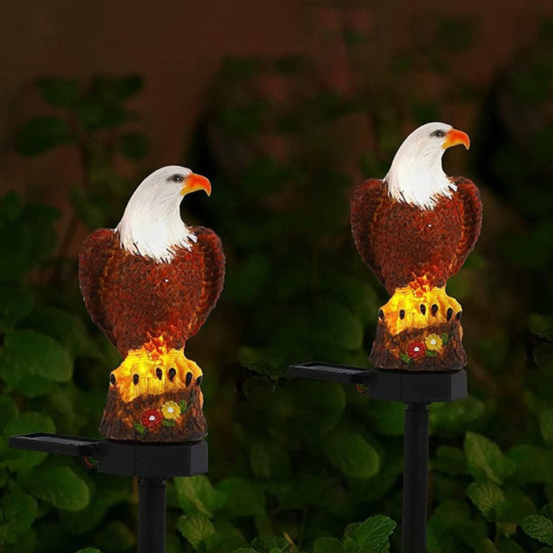 Solar Powered Eagle Lawn Light: Stunning Outdoor LED Garden Decorations Garden Decorative Lights