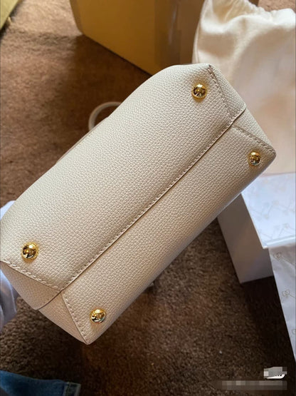 French Style Niche Fashion Crossbody Top Handle Bag Women Pu Leather Casual Daily Luxury Handbag Adjustable Shoulder Strap Y2k