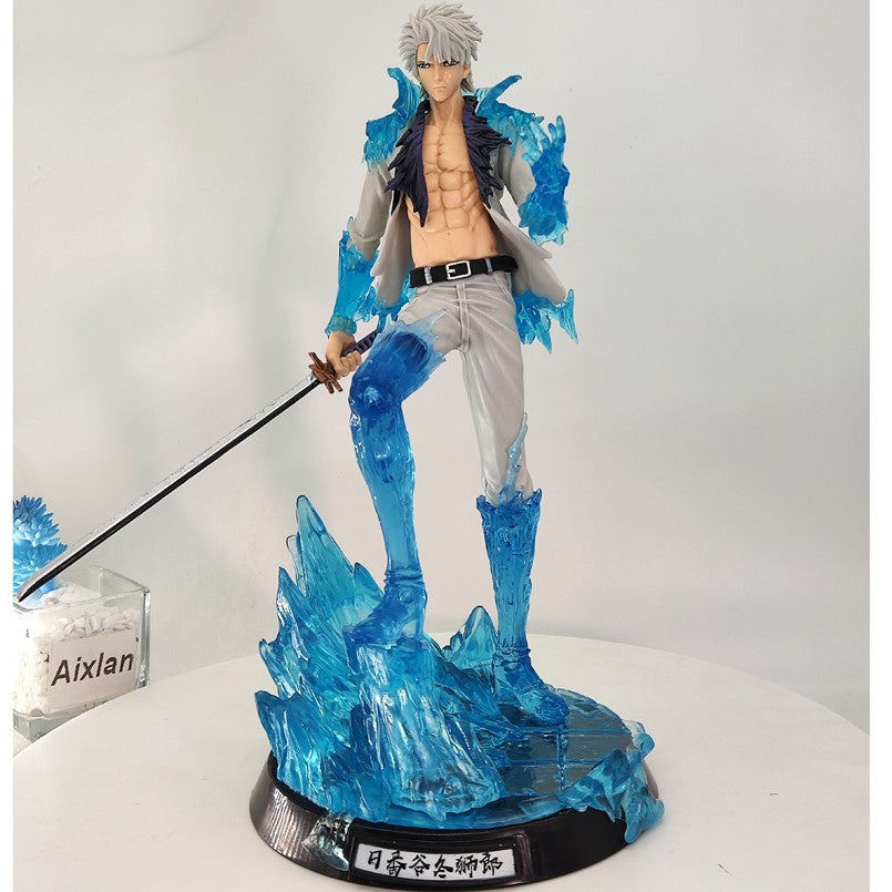 29cm BLEACH Anime Figure Hitsugaya Toushirou PVC Action Figure Boneco de Modelo Colecionável Brinquedo