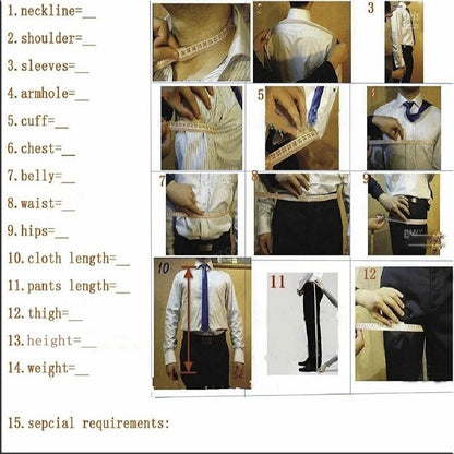 Vintage Men's Suit 2 Pieces Business Formal Casual Double Breasted Slim Fit Suits Party Wedding Dress Costume Male Suit
