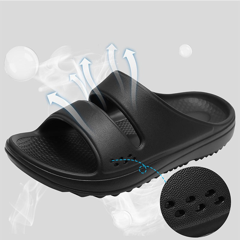 Kidmi Men Recovery Slides Women Arch Support Slides Summer Beach Sandals Light Orthotic Men Sandals Outdoor Breathable Sandals