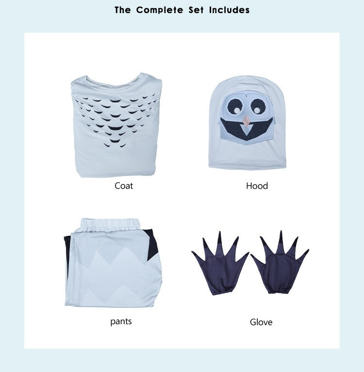 99 Nights In The Forest Deer Owl Kids Cosplay Costume Deer Owl Animal Cosplay Suit Halloween Party Costumes for Adult Children