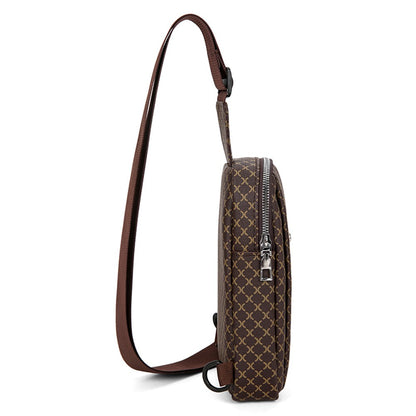 Men's Shoulder Bag, Crossbody Bag, Large-Capacity Casual Lightweight Handbag, Mobile Phone Commuter Backpack