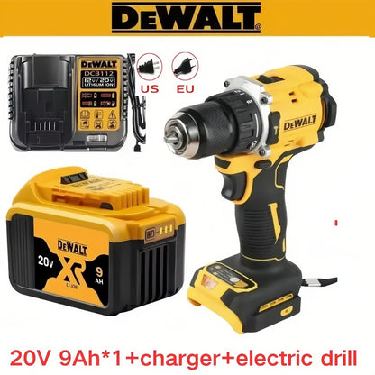 Original.DEWALT.DCD805. Bateria 20V + Ferramentas Elétricas Parafusadeira de Impacto Sem Fio Chave de Fenda Elétrica Furadeira Manual Multifuncional