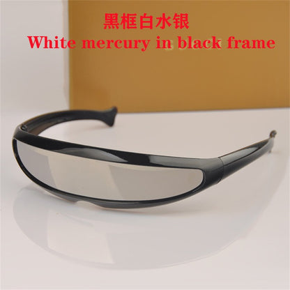 X-men Individuality Cycling Sunglasses for Men Mercury Lens Laser Glasses Travel Windproof Women's Sunglasses Robots Eyewear