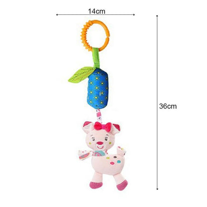 Wind chime baby stroller pendant with bell and dental glue Newborn 0-3 year old baby toy