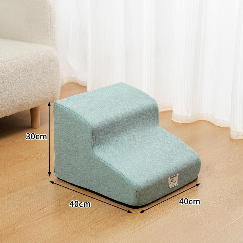 Rampa Escada Antiderrapante para Cães e Gatos, Esponja de Espuma de Memória, Sofá para Cães Idosos, Removível e Lavável, Escadas para Animais de Estimação, Suprimentos para Animais de Estimação