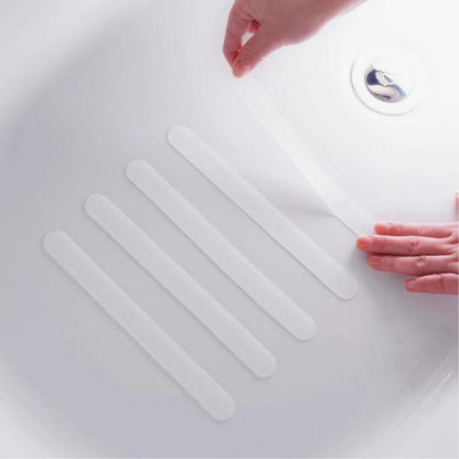 New Anti-Slip Strips Shower Stickers Bath Safety Strips Transparent Non Slip Strips Stickers for Bathtubs Showers Stairs Floors